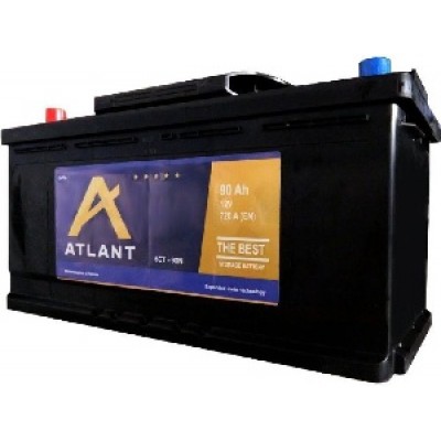 Аккумулятор ATLANT BLACK 90Ач R+ EN720A 353x175x190 ZLN5066U0681B0 B13
