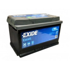 EXIDE EXCELL EB712 71Ач R+ EN670A 278x175x175 B13