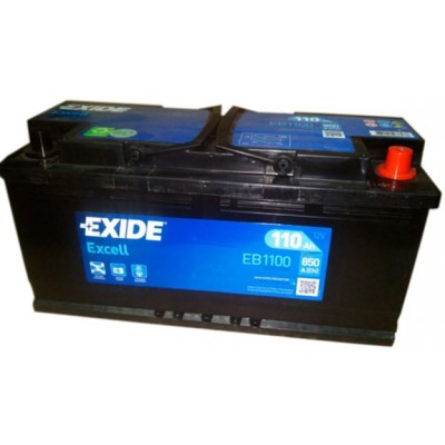 Аккумулятор EXIDE EXCELL EB1100 110Ач R+ EN850A 392x175x190 B13