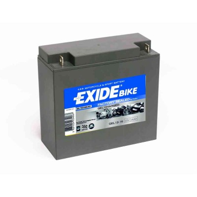Аккумулятор EXIDE GEL 12-16 16Ач R+ EN100A 180x75x165 B00
