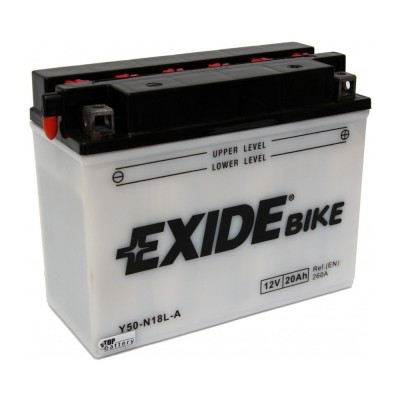 Аккумулятор EXIDE Standart E50-N18L-A 20Ач R+ EN260A 205x90x162 B00