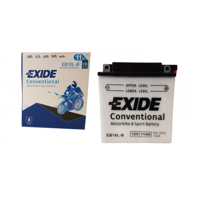 Аккумулятор EXIDE Standart EB10L-B 11Ач R+ EN130A 135x90x145 B00