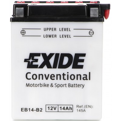 Аккумулятор EXIDE Standart EB14-B2 14Ач L+ EN145A 134x89x166 B00