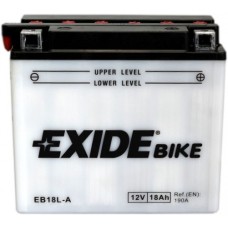 EXIDE Standart EB18L-A 18Ач R+ EN190A 180x90x162 B00