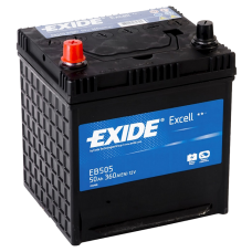 EXIDE EXCELL EB505 50Ач L+ EN360A 200x170x220 B01