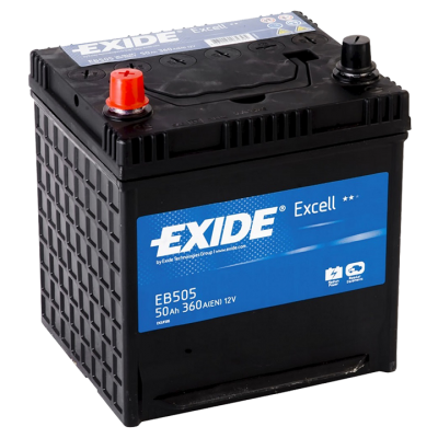 Аккумулятор EXIDE EXCELL EB505 50Ач L+ EN360A 200x170x220 B01