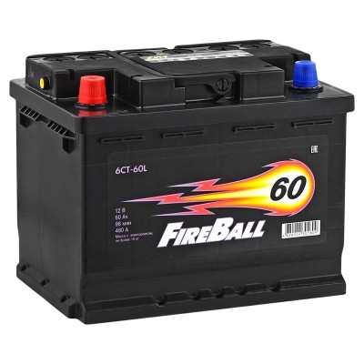 Аккумулятор FIRE BALL 60Ah L+ EN480A 242x175x190 B13