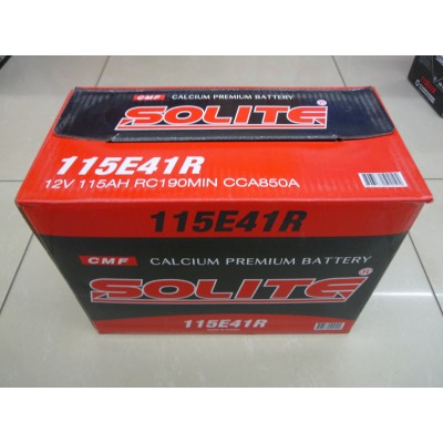 Аккумулятор Solite 115E41R 115Ач L+ EN850A 403x172x224 B00