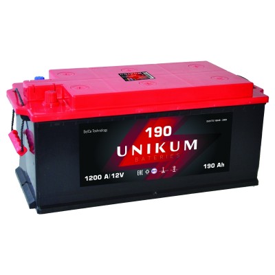 Аккумулятор Unikum 190Ач R+ EN1200A 524x239x223 B13